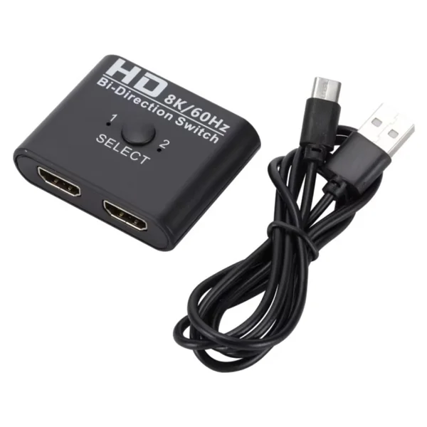 Alfais 4415 8K 60hz Hdmı Splitter Switch Bi-Directional Çift Yönlü Çevirici Çoklayıcı - Görsel 2