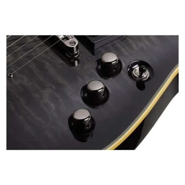 Schecter Omen Extreme 6 See Thru Black Elektro Gitar - Görsel 10
