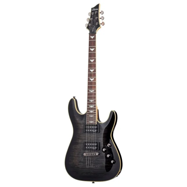 Schecter Omen Extreme 6 See Thru Black Elektro Gitar - Görsel 6