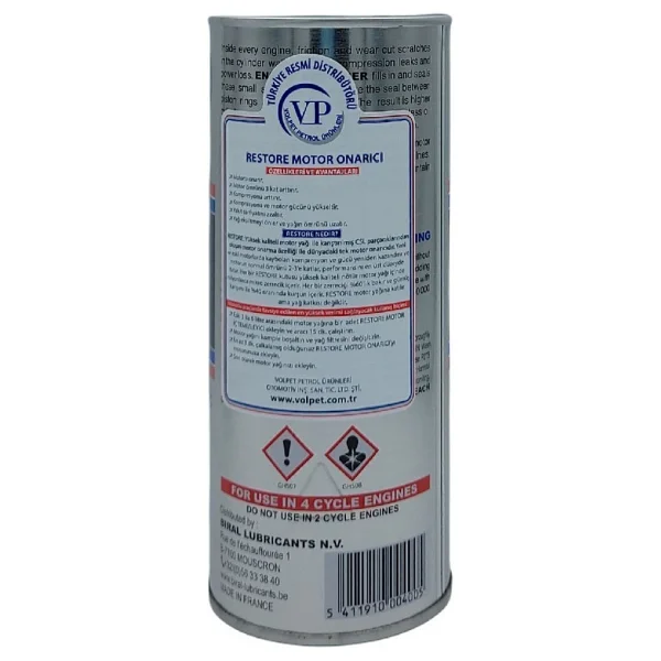 Restore 400 Ml Motor Onarıcı Yağ Katkısı - Görsel 2