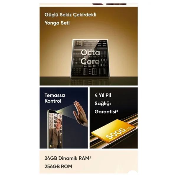 Realme C61 256 GB 8 GB - Görsel 4