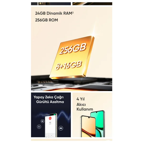 Realme C61 256 GB 8 GB - Görsel 6