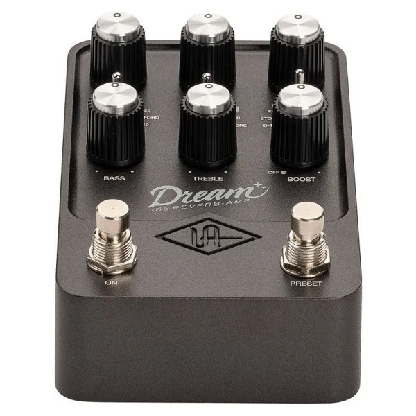 Universal Audio Uafx Dream '65 Reverb Amplifier Pedal 60'ların Klasik Amerikan Tüplü Amplifikatör Modellemesi - Görsel 2