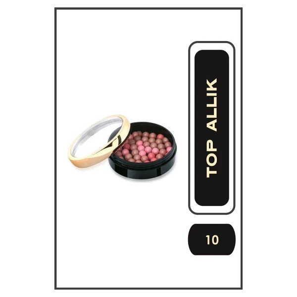 Golden Rose Ball Blusher 01 Top Allık - Görsel 7