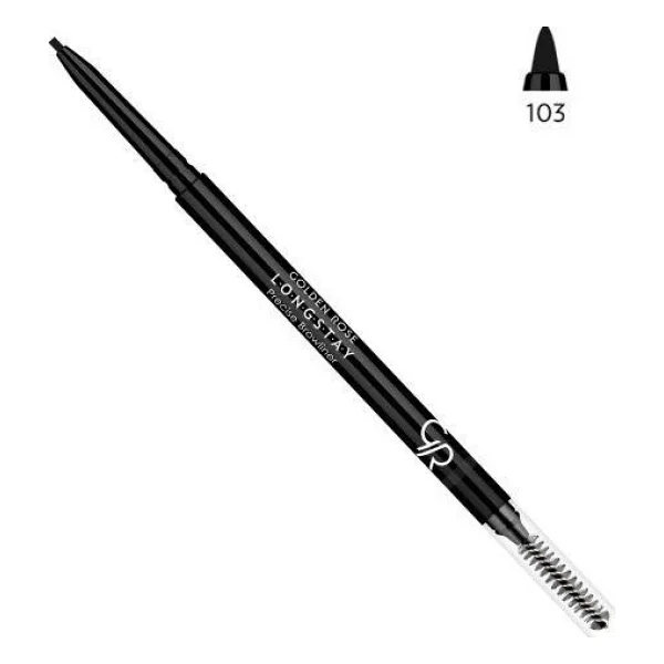 Golden Rose Longstay Precise Browliner No: 103 - Asansörlü Suya Dayanıklı Kaş Kalemi - Görsel 2