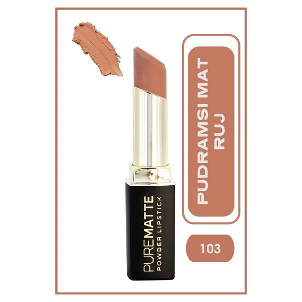 Golden Rose Pure Matte Powder 105 Ruj - Görsel 10