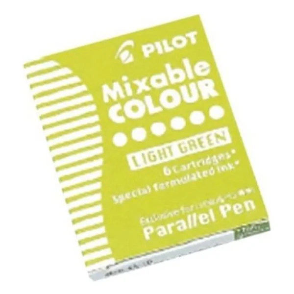 Pilot Parallel Pen Mürekkep Kartuş - Renk : Açık Yeşil 6 Ad - Görsel 2