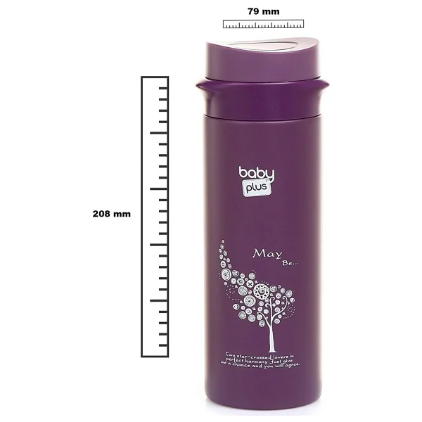 Baby Plus Paslanmaz Çelik Mama Termosu 350 Ml - Görsel 2