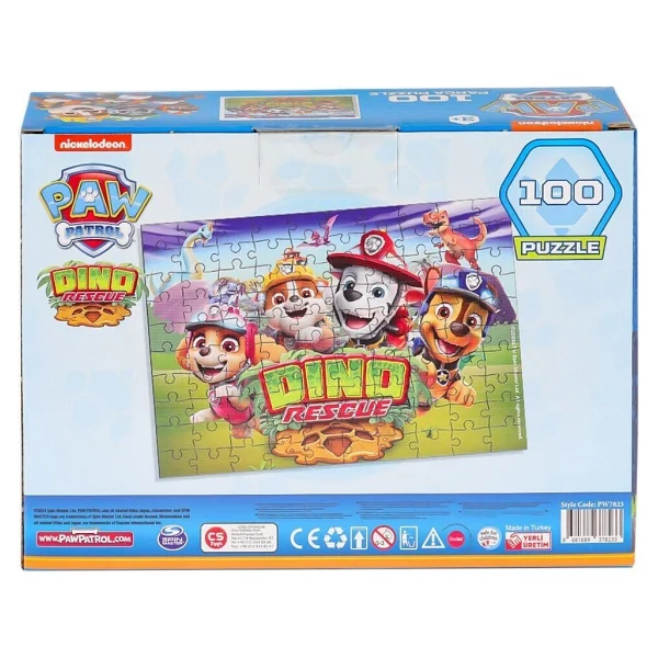 Laço Kids Paw Patrol 100 Parça Puzzle Pw7823 - Görsel 2