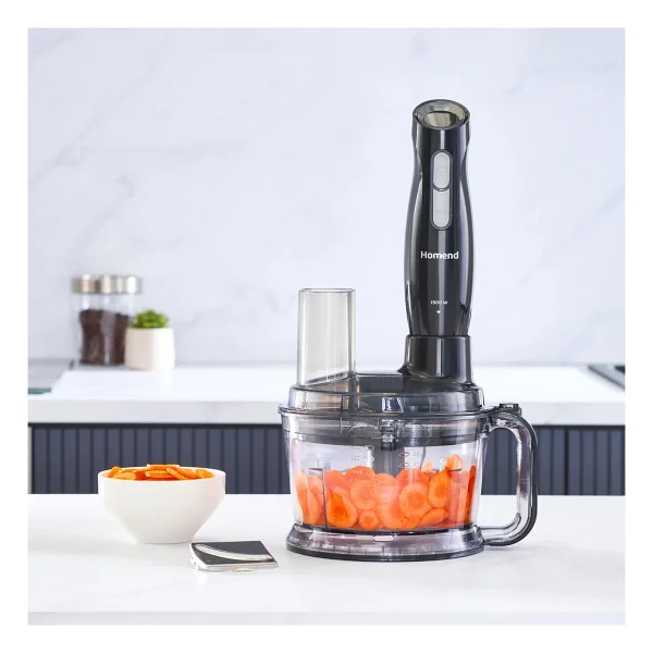 Homend Functionall 2849h Siyah 1500 W Mutfak Robotu - Görsel 5