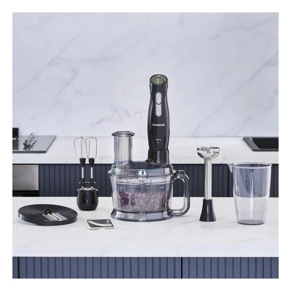 Homend Functionall 2849h Siyah 1500 W Mutfak Robotu - Görsel 6