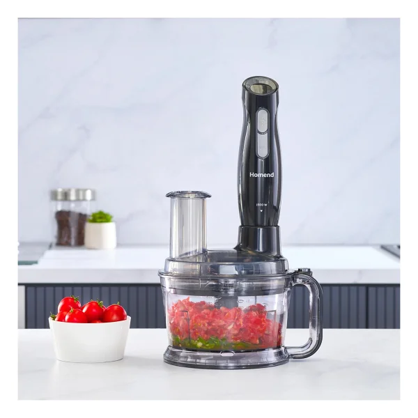 Homend Functionall 2849h Siyah 1500 W Mutfak Robotu - Görsel 8