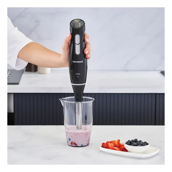 Homend Functionall 2849h Siyah 1500 W Mutfak Robotu - Görsel 9