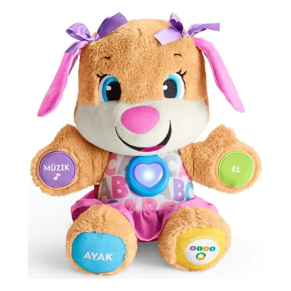 Fisher Price Eğitici Köpekçiğin Kız Kardeşi Jfd34 - Görsel 7