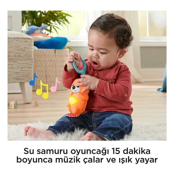 Fisher Price Neşeli Hayvanlar 3'ü 1 Arada Jimnastik Merkezi - Görsel 3
