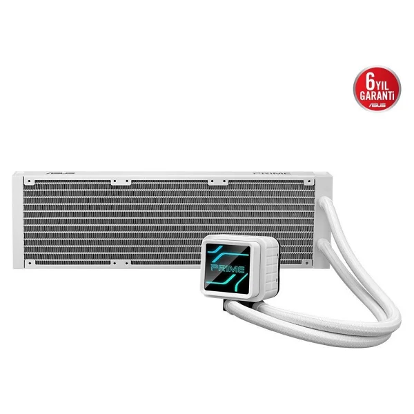Asus Prime Lc 360 Argb White Edition 360 Mm İşlemci Sıvı Soğutucu - Görsel 5