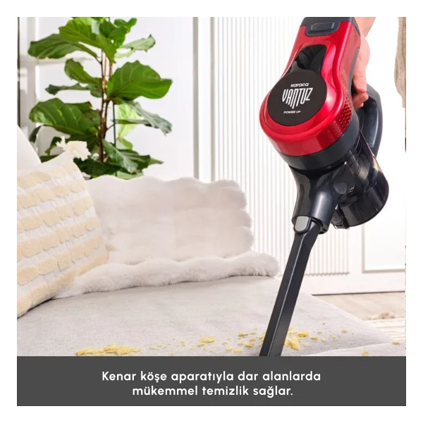 Karaca Vantuz Power Up Dikey Süpürge - Görsel 8