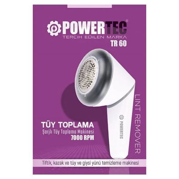 Powertec Tr-60 Tüy Toplama Makinesi - Görsel 2