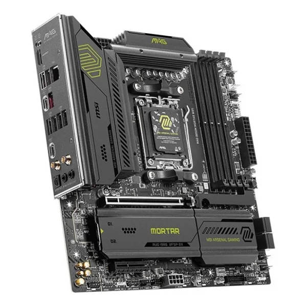 Msı Mag B850m Mortar Wi-Fi AMD Am5 DDR5 Micro Atx Anakart - Görsel 4