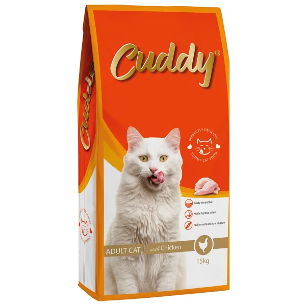 Cuddy Tavuklu 15 Kg Yetişkin Kedi Maması - Görsel 5