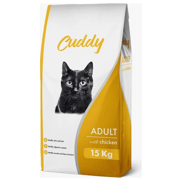 Cuddy Tavuklu 15 Kg Yetişkin Kedi Maması - Görsel 2