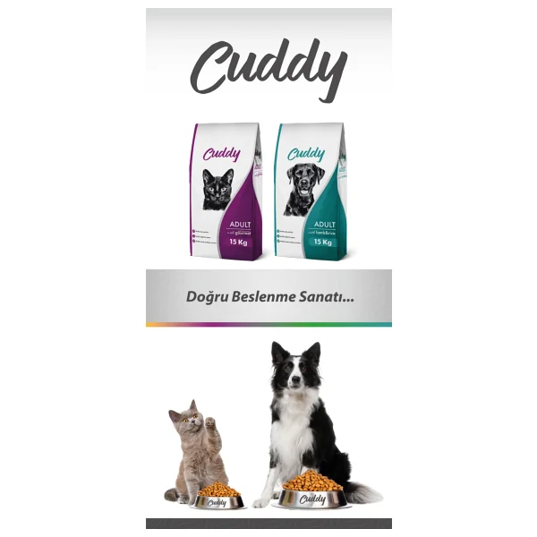 Cuddy Tavuklu 15 Kg Yetişkin Kedi Maması - Görsel 3