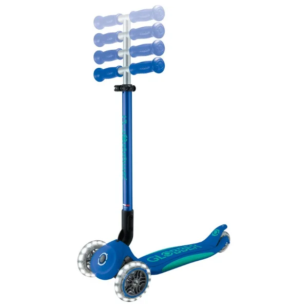 Globber Elite Deluxe Işıklı 3 Tekerlekli Çocuk Scooter - Görsel 2