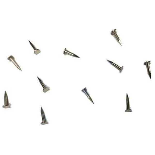 Klips, Menteşe, Ayağı Çivisi 7mm Çelik - Nikel 100gr - Görsel 2