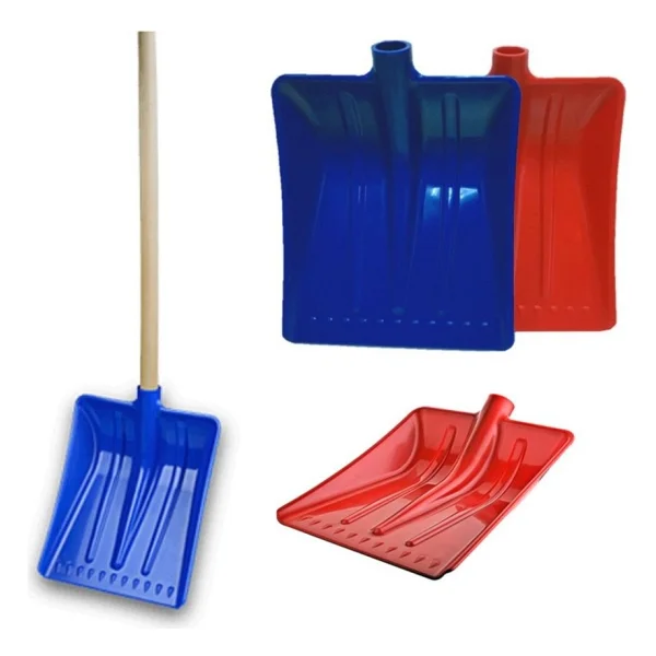 Ergonomik Ahşap Saplı Kar Küreği - Çok Amaçlı Kürek - Görsel 5