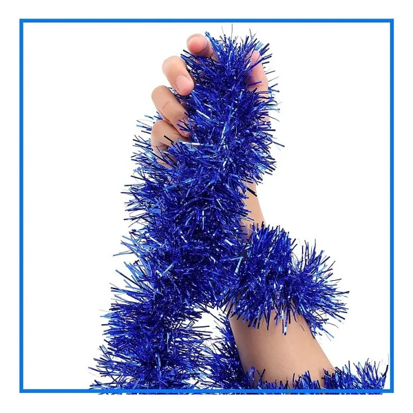 Parti İçin SIM Süs 2 Metre Uzunluk 6 Cm Genişlik Mavi Renk İthal - Görsel 2