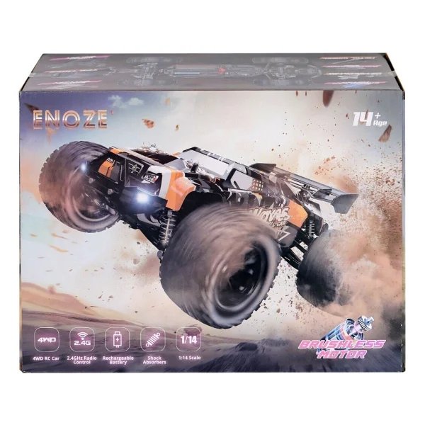 Gepettoys 1:14 4x4 Fırçası Motor Gaser 001e Uzaktan Kumandalı Arazi Aracı - Görsel 5