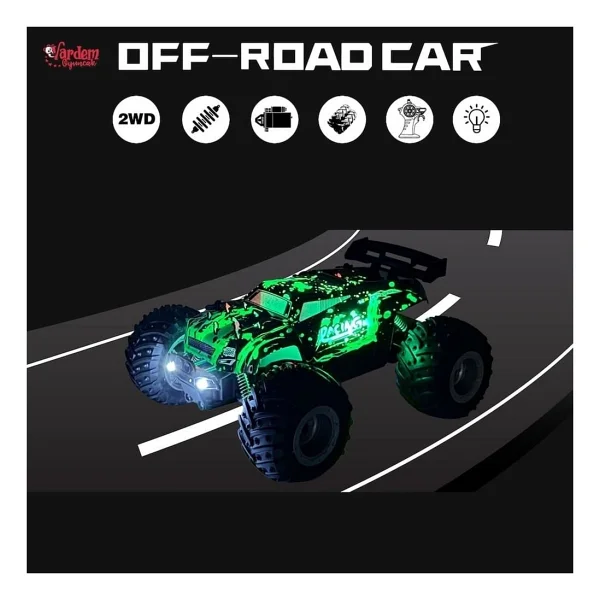 Vardem Full Fonksiyon Şarjlı High Off Road Ds-1258a Uzaktan Kumandalı Araba - Görsel 3