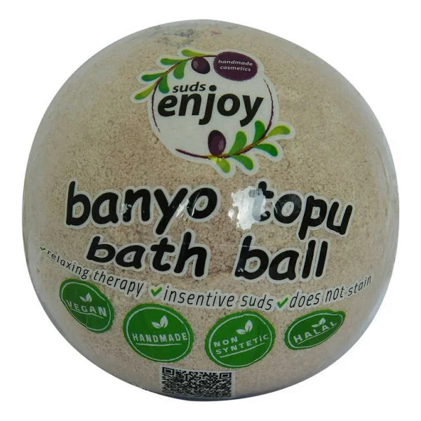 Enjoy Lavantalı El Yapımı Banyo Küvet Topu Sabunu Mor 90-120 Gr - Görsel 5