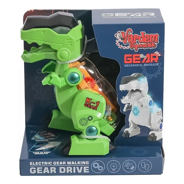Vardem K-1a Müzikli Ve Işıklı Robot Dinozor - Görsel 5