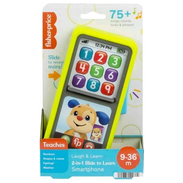 Fisher Price Kaydır ve Öğren Akıllı Telefon HNL48 - Görsel 5