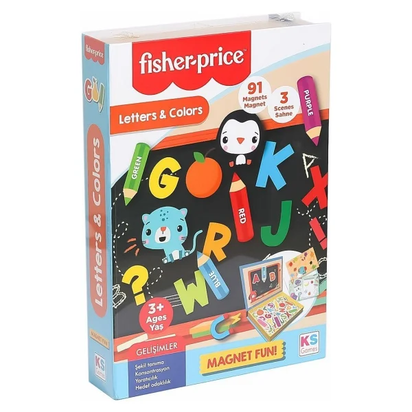 Fisher Price Baby Letters Colors Puzzle 13410 - Görsel 5