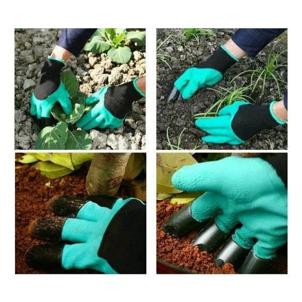 Garden Genie Gloves Toprak Kazma Bahçe Eldiveni - Görsel 6