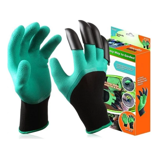 Garden Genie Gloves Toprak Kazma Bahçe Eldiveni - Görsel 2