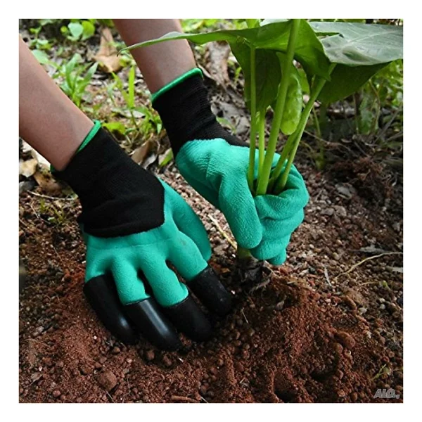 Garden Genie Gloves Toprak Kazma Bahçe Eldiveni - Görsel 4