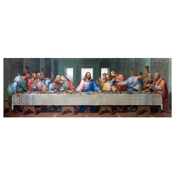 Art Son Akşam Yemeği Panorama Puzzle 1000 Parça 5244 - Görsel 2