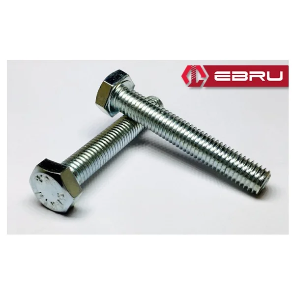 Altıgen, Altıköşe Akb Civata M10x60 - 5 Adet - Görsel 2