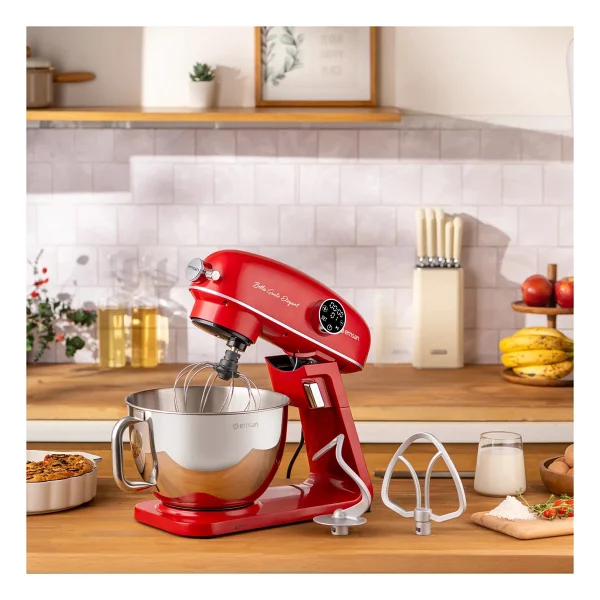 Emsan Bella Gusto Elegant 1800 W 7 Lt Stand Mikser - Görsel 9