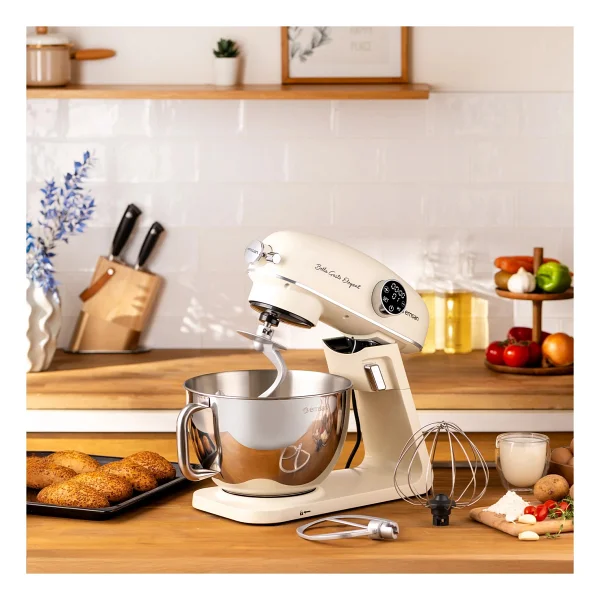 Emsan Bella Gusto Elegant 1800 W 7 Lt Stand Mikser - Görsel 8