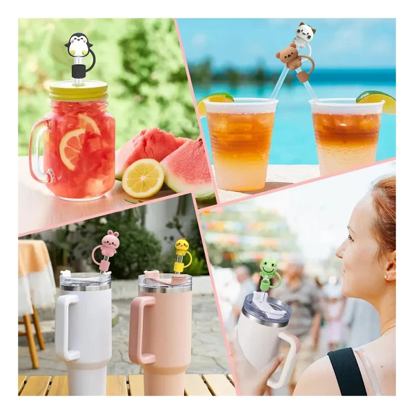 Stanley Pipet Tıpası Ördekli Pipet Tıpası Quencher Pipet Tıpası Ördek Pipet Tıpası - Sarı - Görsel 5