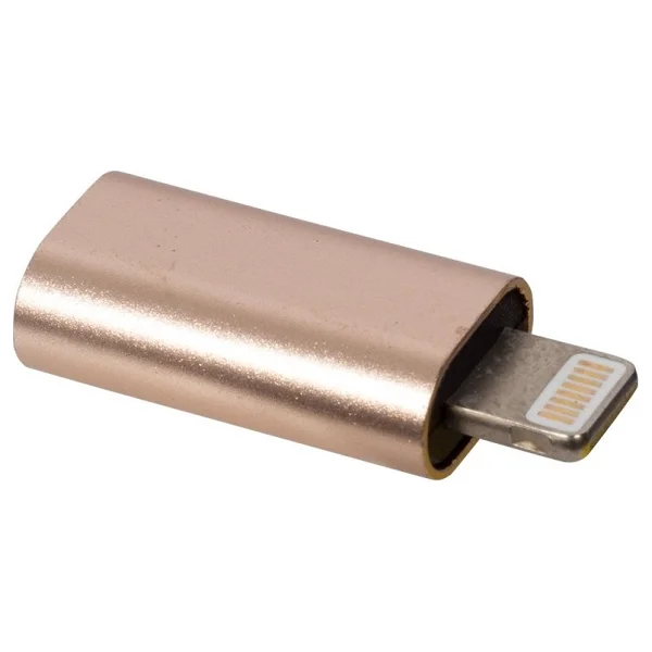 Type-C To Lightning Dönüştürücü Adaptör, Gold - Görsel 2