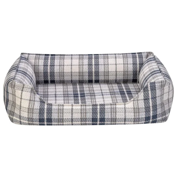 Pet Comfort Delta Small Lacivert Kareli Kedi Yatağı - Görsel 5