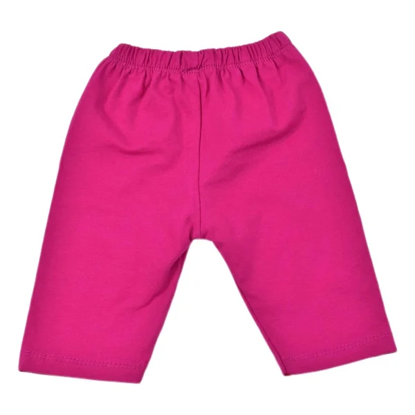 Kız Çocuk Kapri Tayt Bgl-St04632 - 3 Yaş - Pembe - Görsel 2