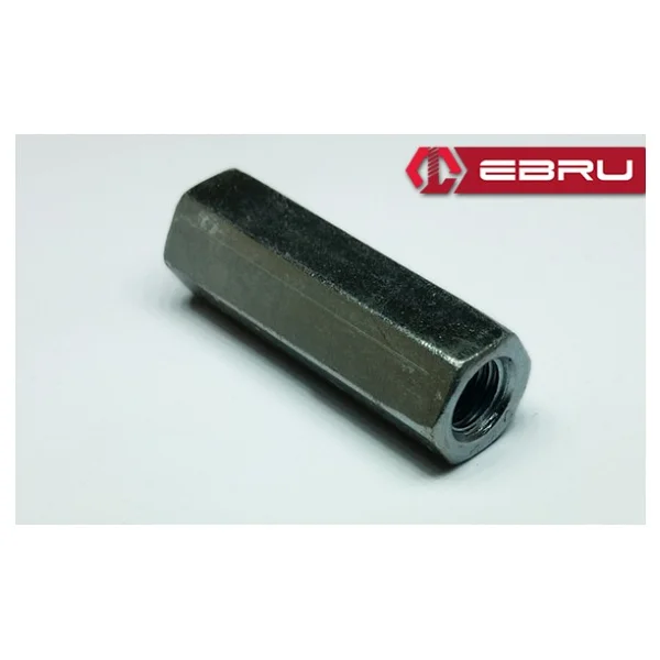 Altıköşe Uzatma Somunu M8x40 - 20 Adet - Görsel 2