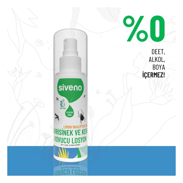 Siveno Sivrisinek Ve Kene Kovucu Sprey Krem 100 Ml - Görsel 3