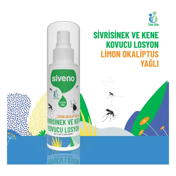 Siveno Sivrisinek Ve Kene Kovucu Sprey Krem 100 Ml - Görsel 6